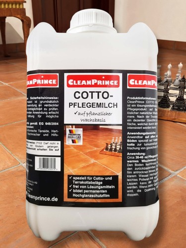 Cotto lozione litro - litro, finitura