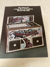 Rock- Ola 470. Juke Box Advert