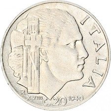 Moneta Da 20 Centesimi Di Lire