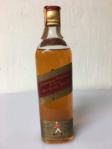 Johnnie walker red label - walker, old
