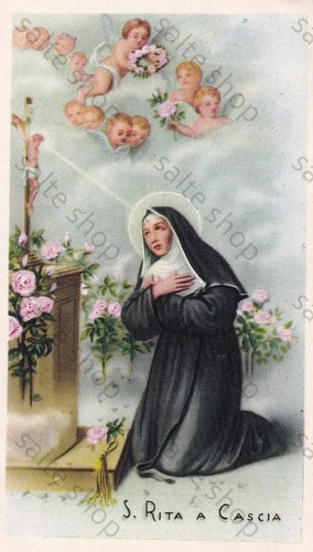 Santino holy card antica - card,