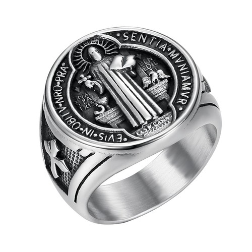 Anello uomo medaglia - uomo,
