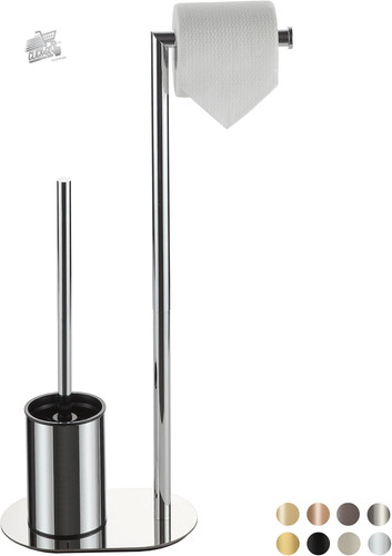 Piantana bagno acciaio inox - piantana,