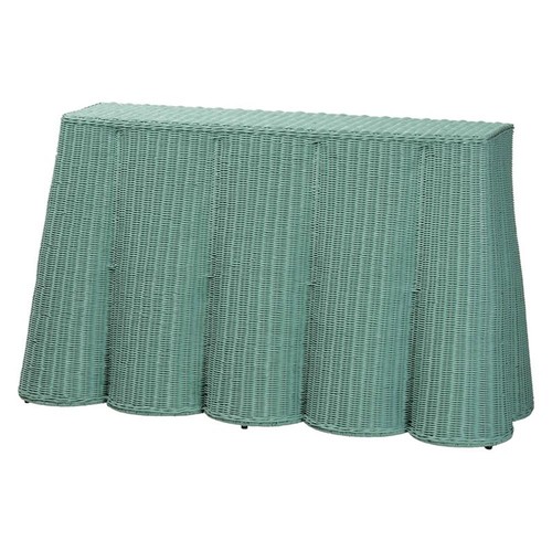 Tavolo consolle rattan - tavolo,