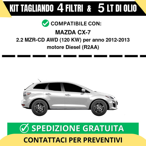 Tagliando per mazda 2 - tagliando, 2.2