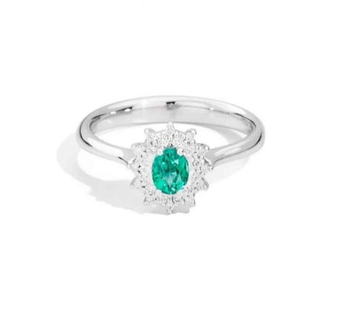 Anello fantasia smeraldo - , –