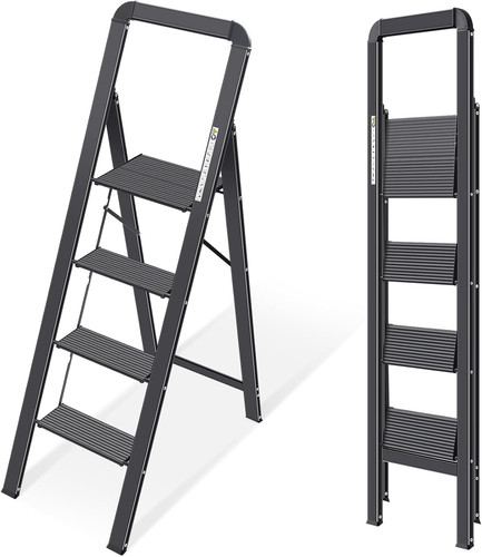 Scaletta gradini pieghevole - 4,