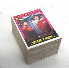 1982 Star Trek II: Wrath of Khan UK Monty Trading Card Set 100 carte - Ottime 