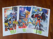 GO NAGAI SUPER ROBOT COLLECTION 3 POSTER (50X70) 4 MASCHERE DYNAMIC 2016