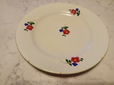 VECCHIO PIATTO PIANO CERAMICA