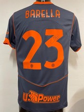 MAGLIA THIRD SERIE A "BARELLA 23" AUTOGRAFATA FIRMA SINGOLA FC INTER 2025/2026