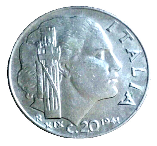 Italia regno 1941 - 20, cent
