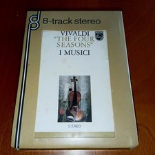 VIVALDI "THE FOUR SEASON" I MUSICI - STEREO 8 - 8 TRACK - SIGILLATA