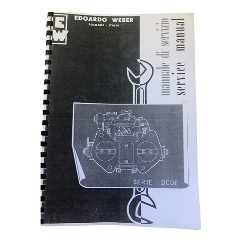 Manuale servizio weber - weber, serie