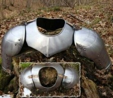 Gorget and Pauldrons SCA Larp