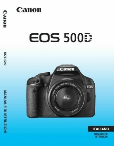 Per canon eos 500d - canon, manuale