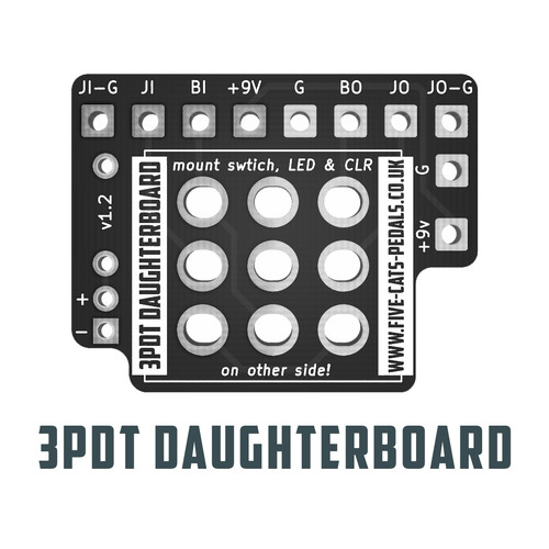 3pdt daughter board - 3pdt,