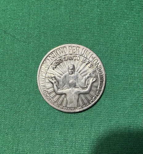 Medaglia anno santo - santo, 1975
