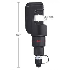 Morsetto idraulico separabile tipo split morsetto idraulico testa morsetto diviso