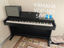 Yamaha YDP-143 Arius Pianoforte Tastiera Digitale 88 Tasti Pesati (GHS) Bianco