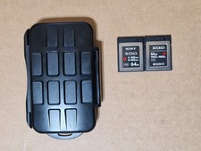 2 schede di memoria 64 GB Sony