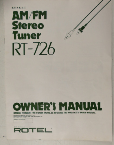 Rotel sintonizzatore stereo - sintonizzatore,