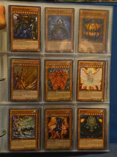 Vintage binder 268 - vintage, yu-gi-oh