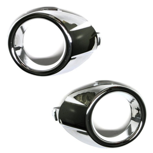 Fari fendinebbia cromo anello - fari,