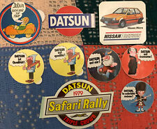 9 adesivo sticker Anni ‘80 Auto Nissan Datsun Opel Ascona no Fiat Lancia Opel
