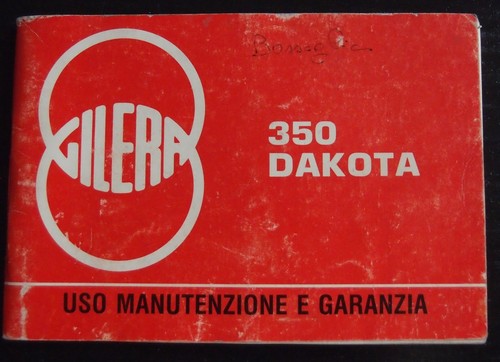 Gilera 350 dakota 1986 - gilera,