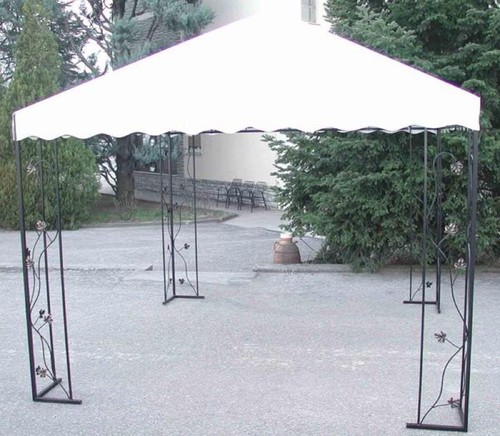Gazebo ferro battuto bacco - gazebo,