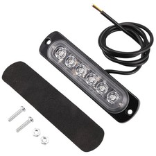 2X(12V-24V 6LED Luce Flash