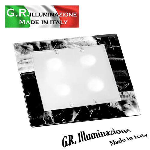 Plafoniera moderna led l - moderna, 4
