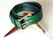 Cintura GREGORY, Fatta In Vera Pelle, Fatto A Mano Unisex  ?