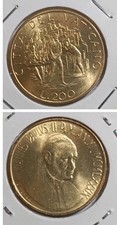 Città del Vaticano 200 lire