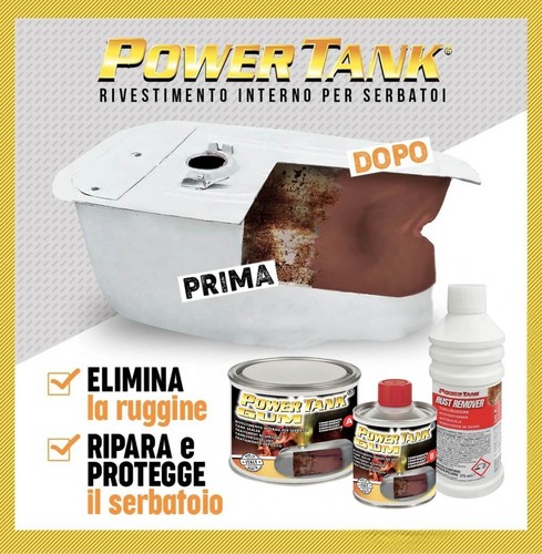 Power tank gum - kit, trattamento