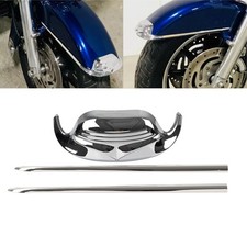 Punta parafango anteriore per Harley Road King Electra Glide con modanatura lancia