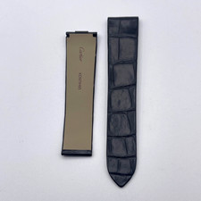 Cartier Santos Dumont cinturino alligatore marrone brown KD97IH95 21/18mm