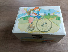 Scatola Portagioie Carillon Ballerina vintage'70 