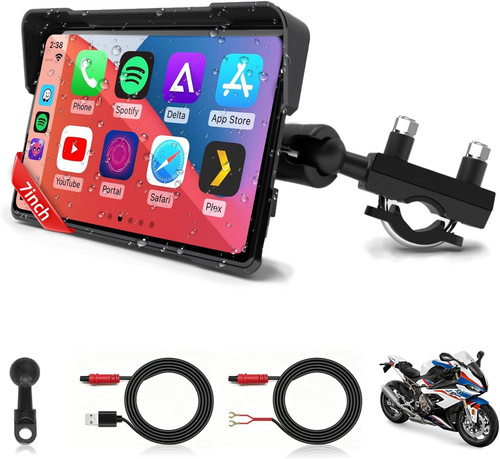 Carplay moto pollici con - carplay, da