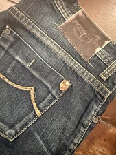 Jacob Cohen jeans uomo taglia W 38 in denim di cotone blu