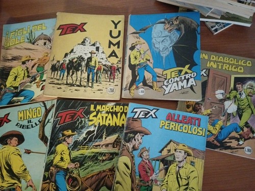 Tex willer lotto fumetti - willer,