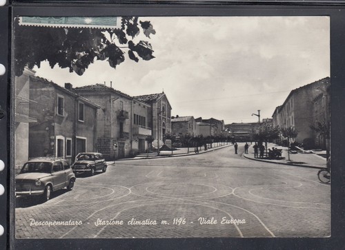 Cartolina pescopennataro viale - pescopennataro,