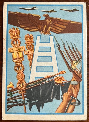 Cartolina militare u - militare, "g.u.f