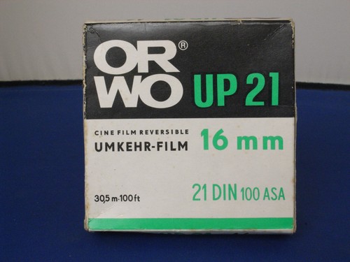 Orwo up21 umkehr film - orwo, 16mm