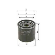 Filtro Olio Bosch 0986452058