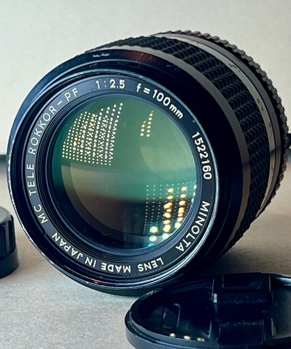 Minolta tele rokkor pf - minolta,