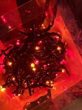 Luci natale 240 minilucciole incandescenza multi vintage 11,5m lineare Festar