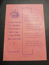 PALIO DI SIENA ISTRICE SONETTO