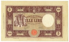 1000 LIRE BARBETTI GRANDE M